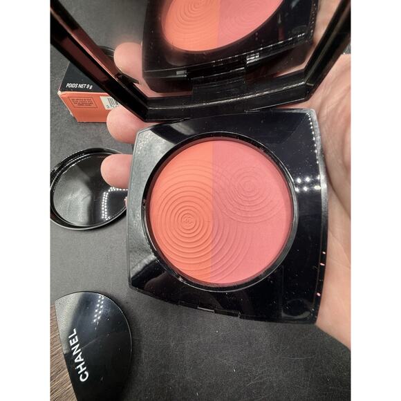 CHANEL ROSES COQUILLAGE POWDER BLUSH DUO LIMITED EDITION NEW! - Picture 10 of 11